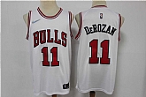 Bulls 11 DeMar DeRozan White Nike Diamond 75th Anniversary Swingman Jersey,baseball caps,new era cap wholesale,wholesale hats